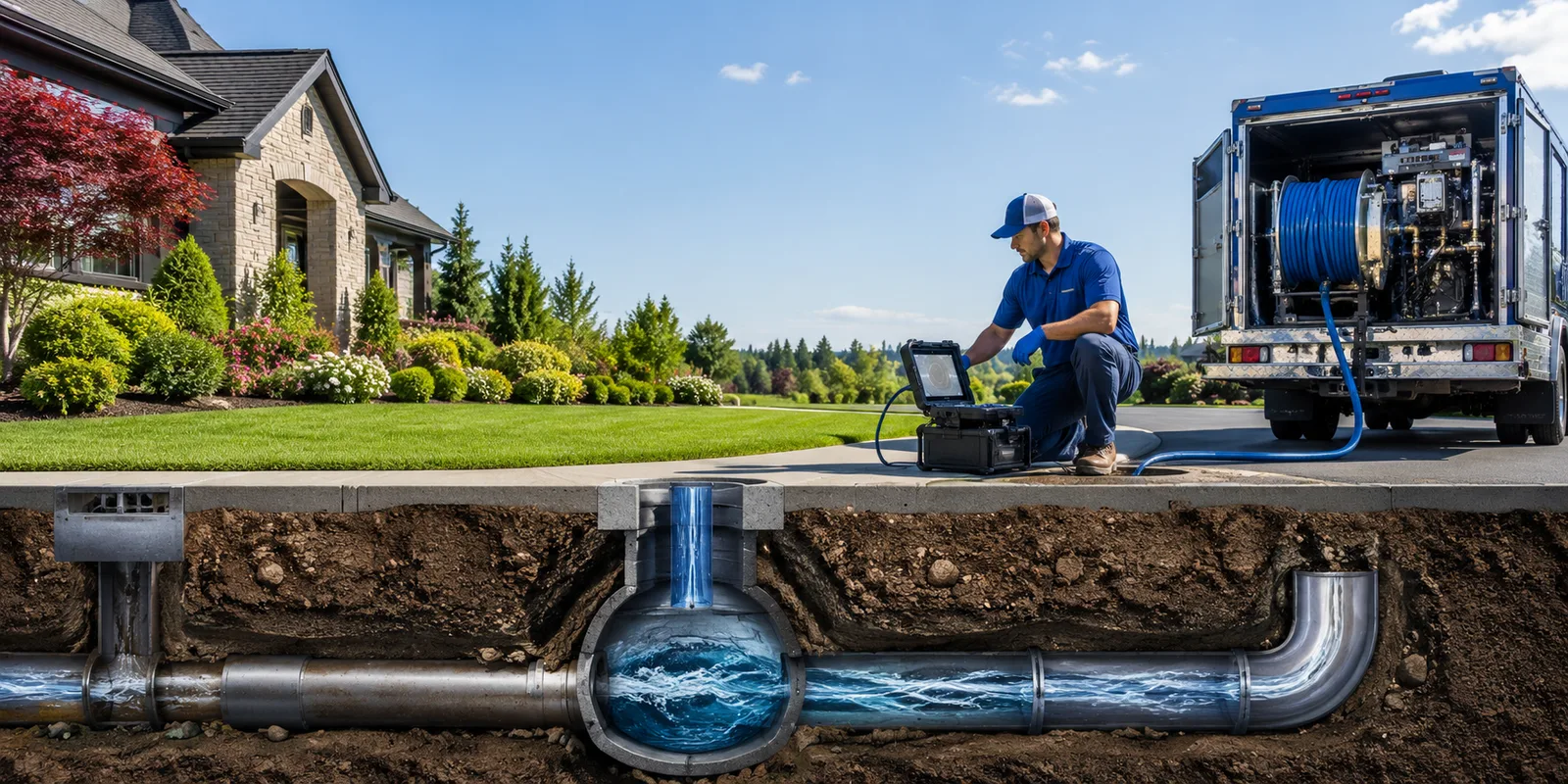 Drainage restoration information for Camanche, IA